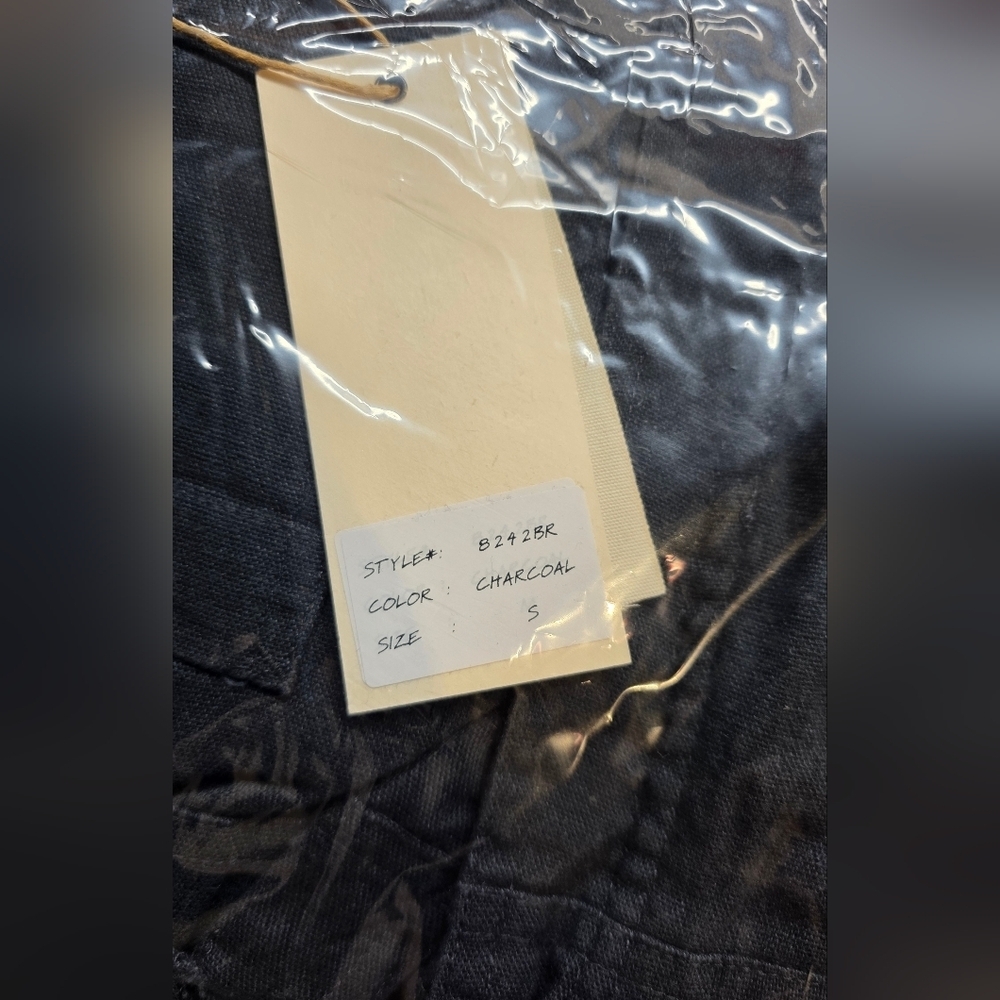 NWT Bluevelvet Charcoal Small Women's Jumpsuit PTP 21 - Inseam 29 - Picture 7 of 8